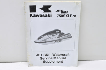 OEM Kawasaki 99924-1223-51 Service Manual 750SXi Pro JS750-C1