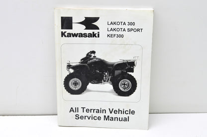 OEM Kawasaki 99924-1187-06 Service Manual KEF300B