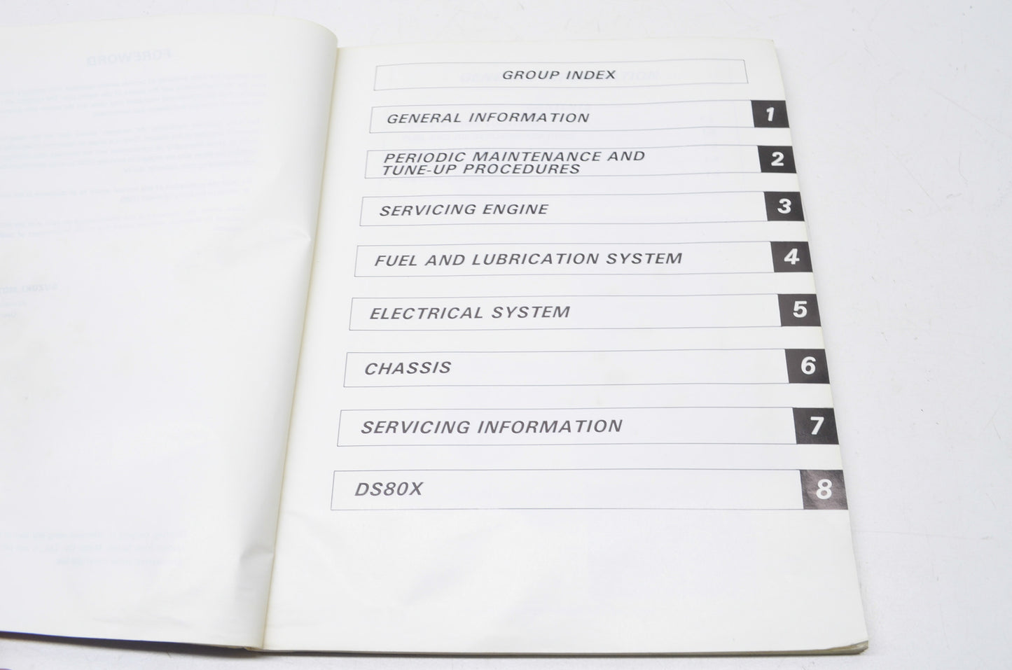 OEM Suzuki DS80 Service Manual