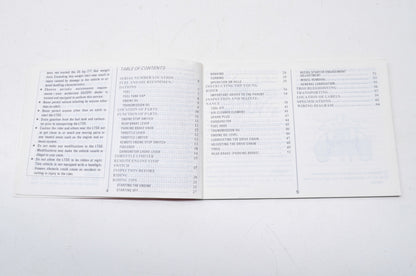 OEM Suzuki 99011-04233-03A LT50 Owner's Manual NOS