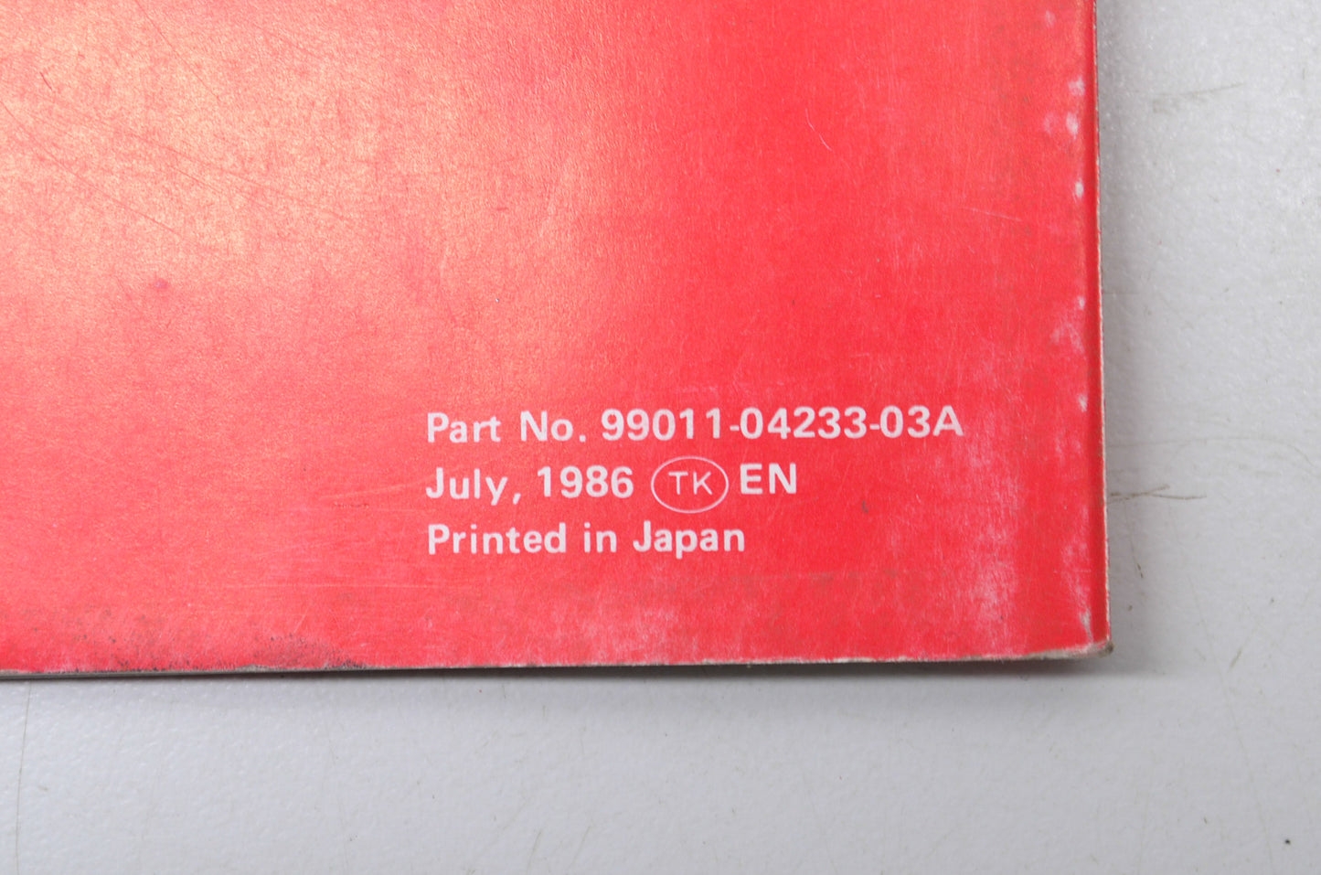 OEM Suzuki 99011-04233-03A LT50 Owner's Manual NOS