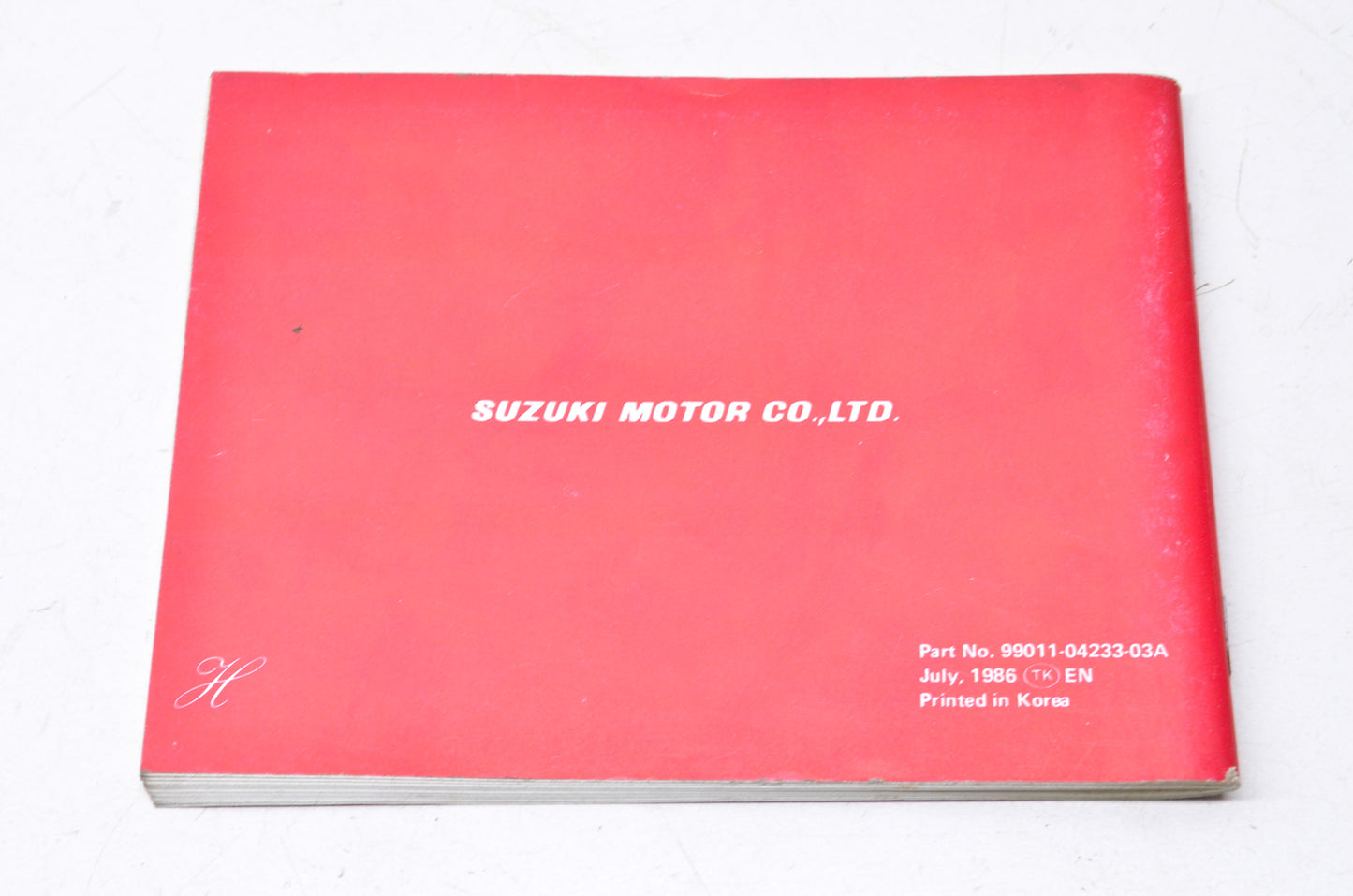 New OEM Suzuki LT50 Owner's Manual NOS