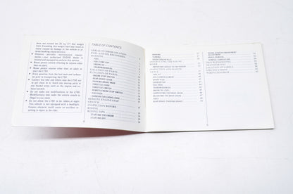 New OEM Suzuki LT50 Owner's Manual NOS