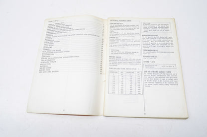 OEM Suzuki 1985 RM125 Owner's Manual