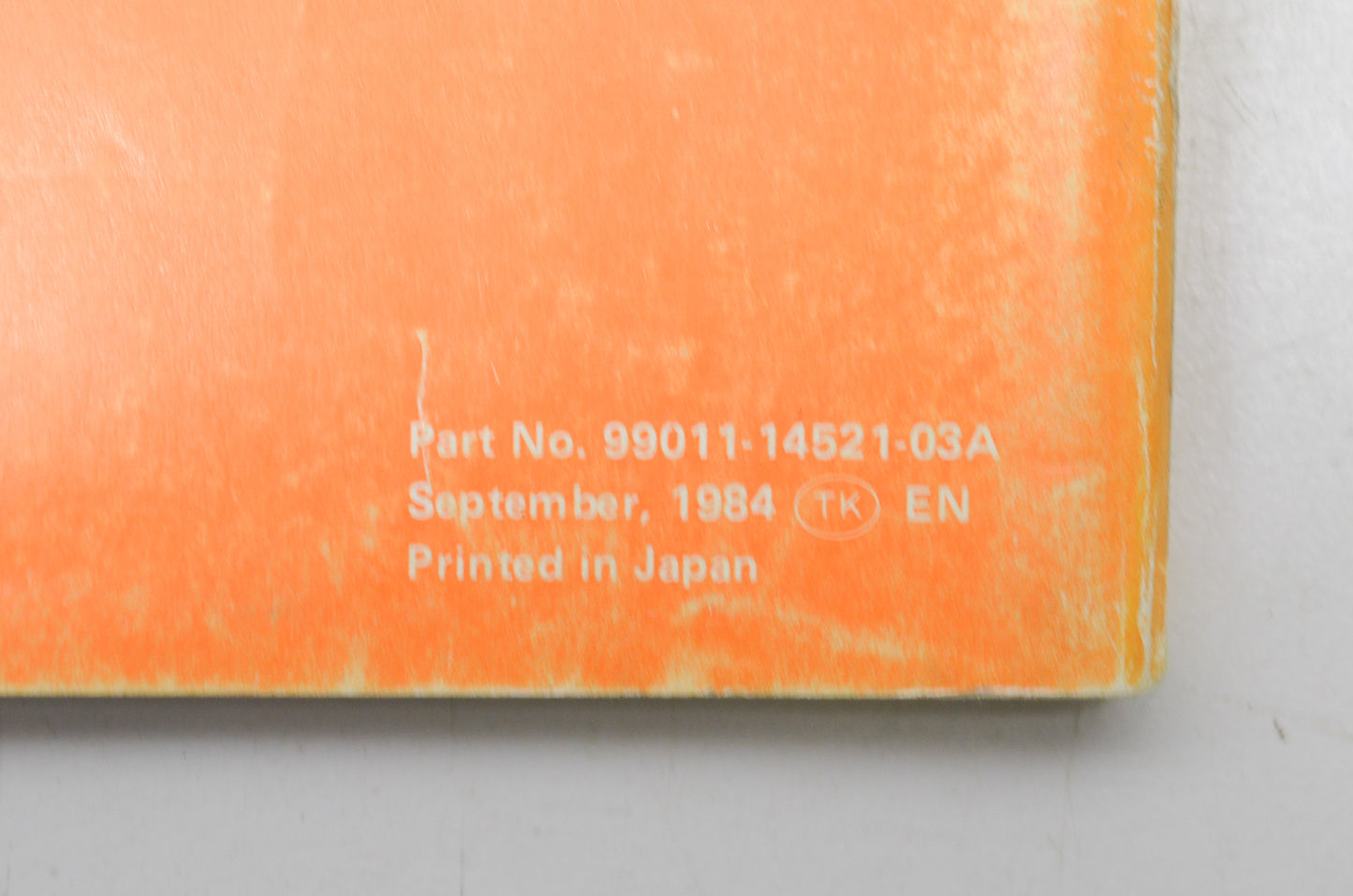 OEM Suzuki 1985 RM125 Owner's Manual