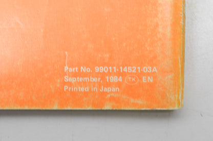 OEM Suzuki 1985 RM125 Owner's Manual
