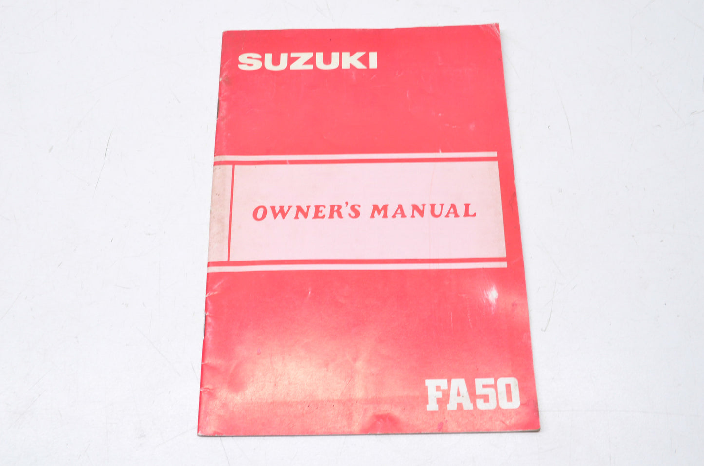 OEM Suzuki 99011-02226-03A FA50 Owner's Manual