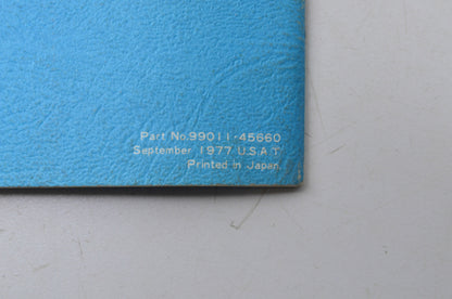 OEM Suzuki GS750 Owner's Manual