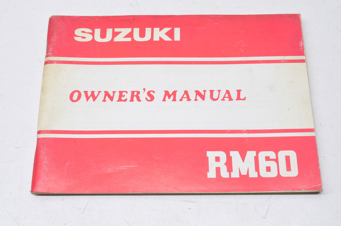 OEM Suzuki 99011-46694-03A RM60 Owner's Manual