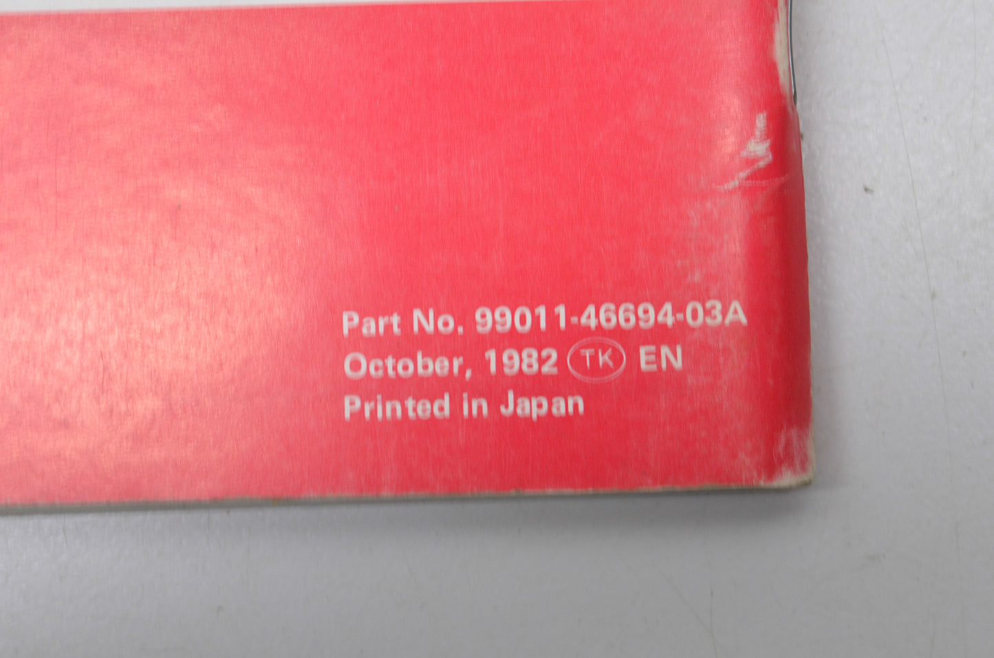 OEM Suzuki 99011-46694-03A RM60 Owner's Manual