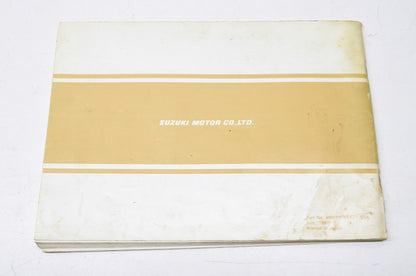 OEM Suzuki 99011-34421-03A GS650GL Owner's Manual