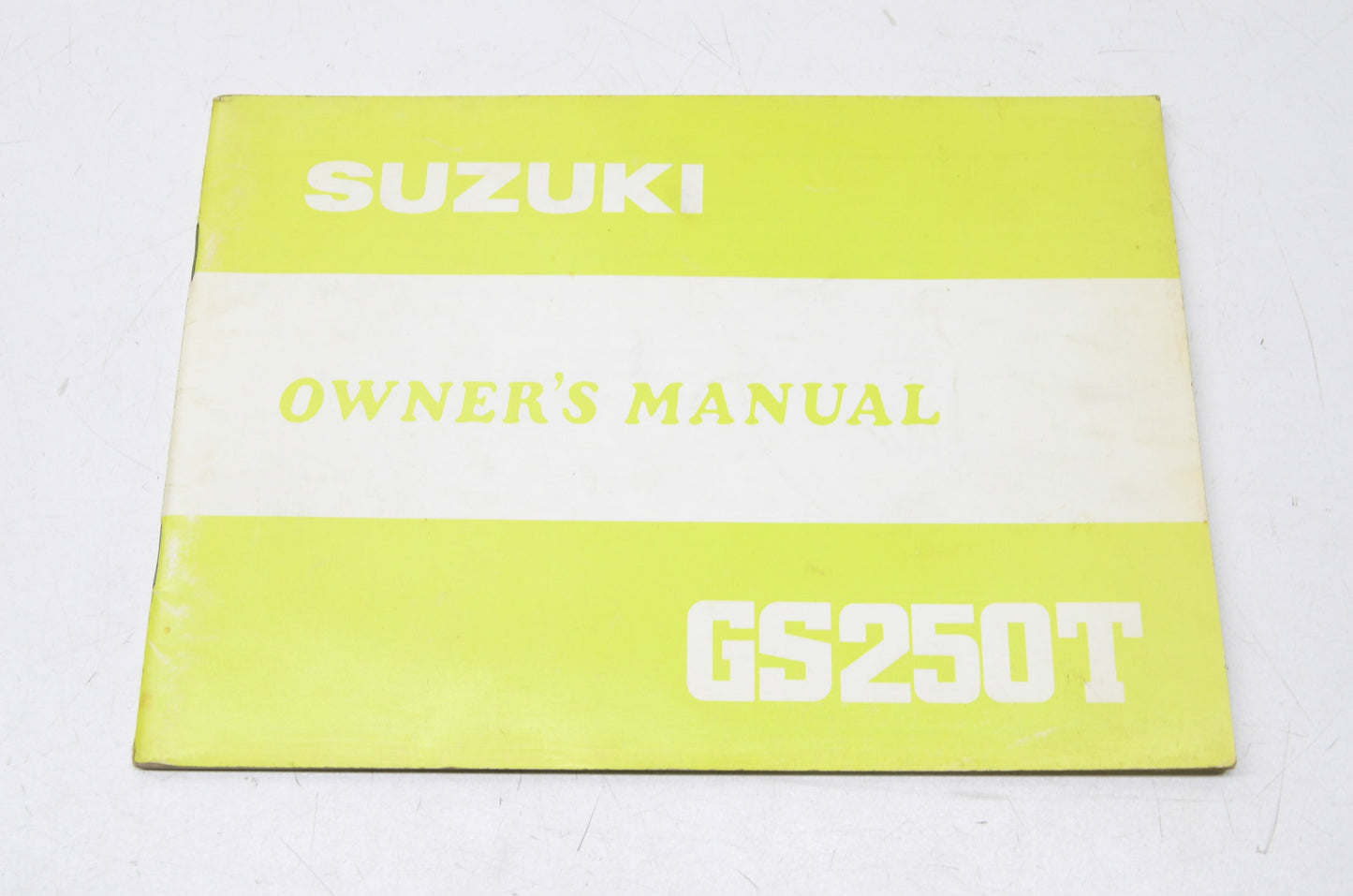 OEM Suzuki 99011-11431-03A GS250T Owner's Manual