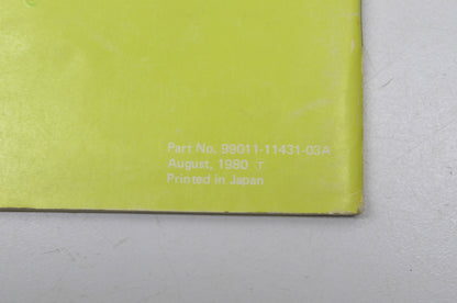OEM Suzuki 99011-11431-03A GS250T Owner's Manual