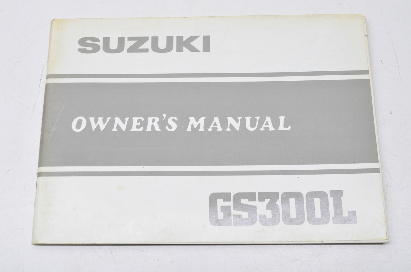 OEM Suzuki GS300L Owner's Manual
