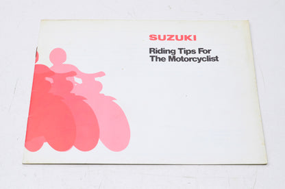 OEM Suzuki 99014-20601 Riding Tips For The Motorcyclist