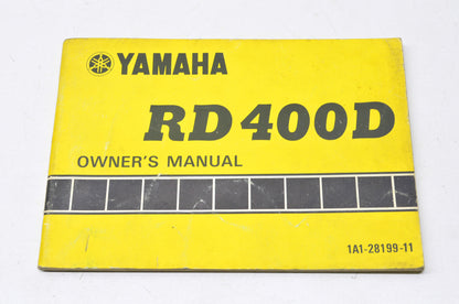 OEM Yamaha RD400D Owner's Manual