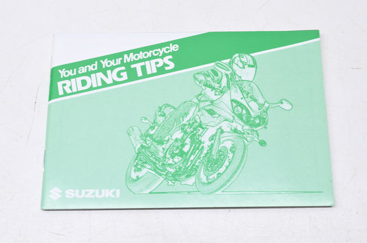 OEM Suzuki 99014-20631-03A Tips & Practice Guide Manual NOS