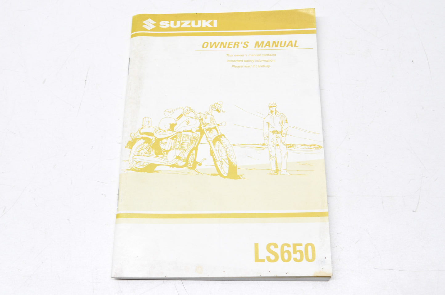 OEM Suzuki 99011-24C54-03A Owner's Manual LS650X 1999