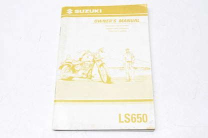 OEM Suzuki 99011-24C54-03A Owner's Manual LS650X 1999