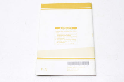 OEM Suzuki 99011-24C54-03A Owner's Manual LS650X 1999