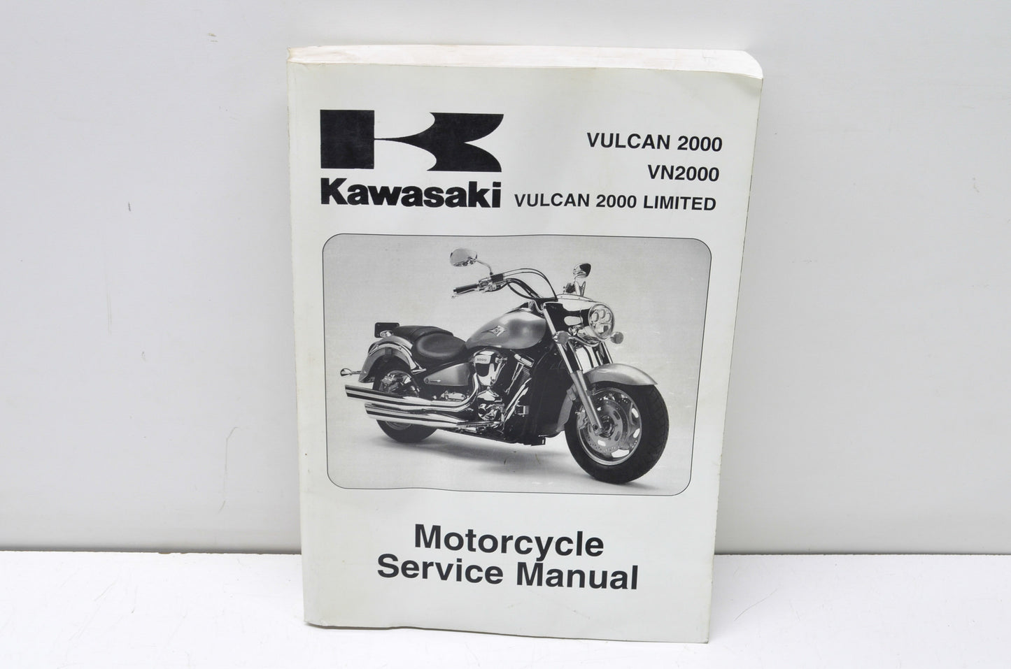 OEM Kawasaki 99924-1320-03 Service Manual VN2000A/D/E/F NOS
