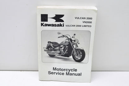 OEM Kawasaki 99924-1320-03 Service Manual VN2000A/D/E/F NOS