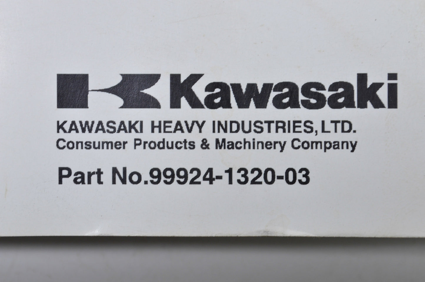 OEM Kawasaki 99924-1320-03 Service Manual VN2000A/D/E/F NOS