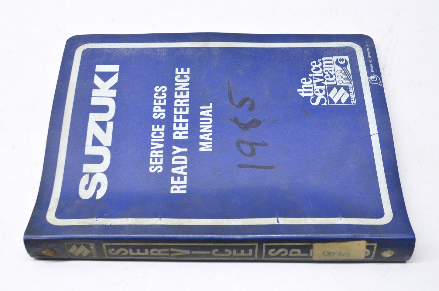 OEM Suzuki 99923-03851 1985 F Model Service Specs & Ready Reference Manual