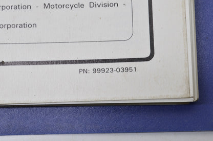 OEM Suzuki 99923-03951 1995 S Model Ready Reference & Service Specifications Man