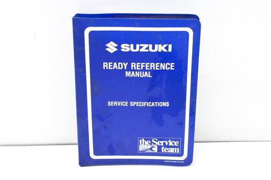 OEM Suzuki 99923-03991 1999 X Model Ready Reference & Service Specifications Man
