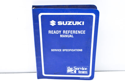 OEM Suzuki 99923-03981 98 Ready Reference & Service Specs