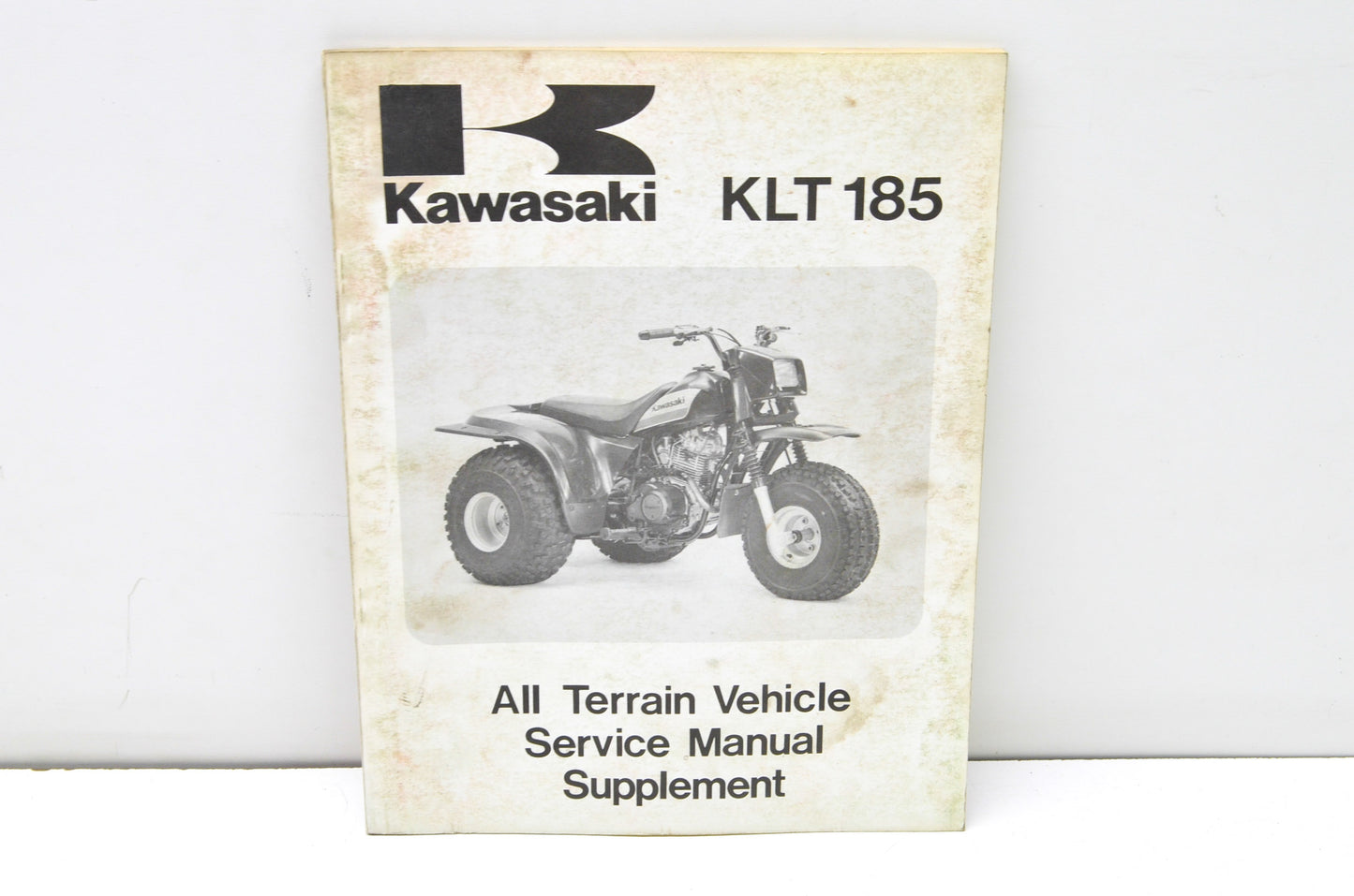 OEM Kawasaki 99924-1074-51 Service Manual Supplement KLT185