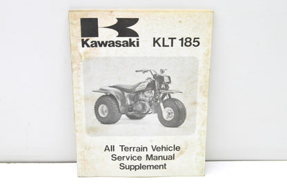 OEM Kawasaki 99924-1074-51 Service Manual Supplement KLT185