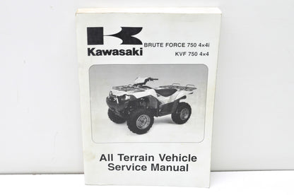 OEM Kawasaki 2005 Brute Force 750 4x4i, KVF 750 4x4 Service Manual