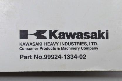 OEM Kawasaki 2005 Brute Force 750 4x4i, KVF 750 4x4 Service Manual