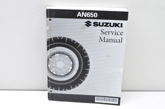 OEM Suzuki 99500-36113-03E Service Manual AN650/A 2003-20