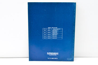 New OEM Kawasaki 1986-1990 JS300 Jet Ski Watercraft Service Manual NOS