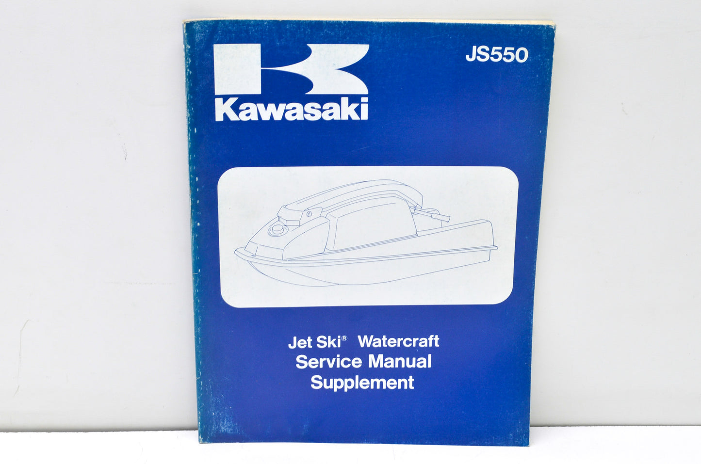OEM Kawasaki 99924-1075-51 Service Manual Supplement JS550 NOS