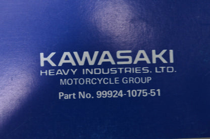 OEM Kawasaki 99924-1075-51 Service Manual Supplement JS550 NOS