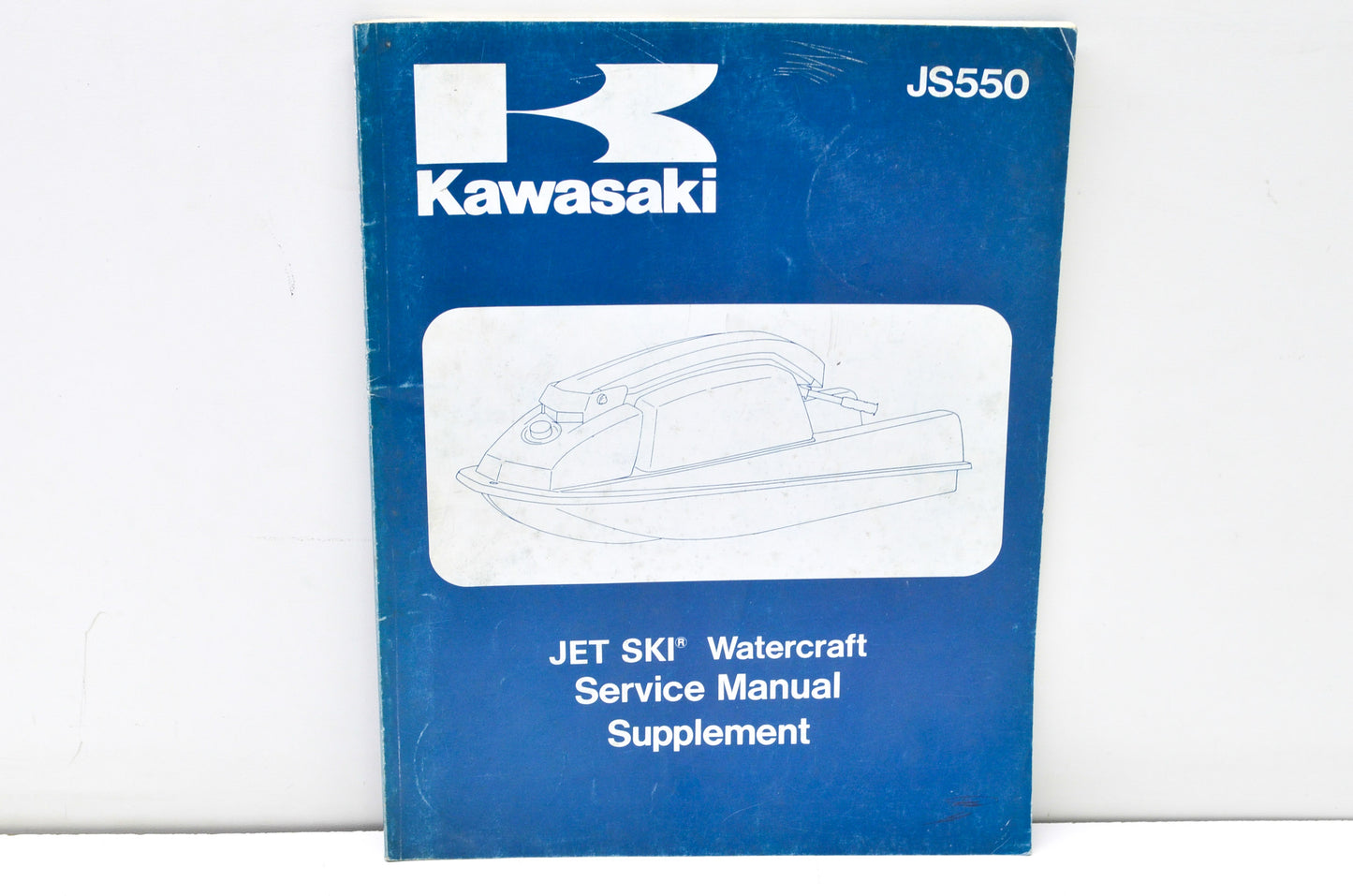 OEM Kawasaki 99924-1075-53 Service Manual Supplement JS550