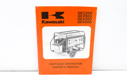 OEM Kawasaki 99920-2109-01 Owner's Manual GEF00A NOS