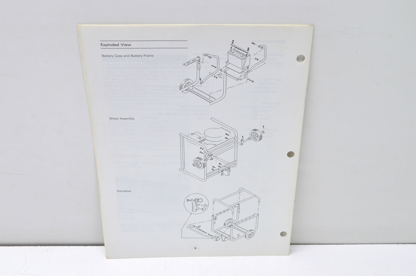 OEM Kawasaki GE4300 & GE5000 Portable Generator Assembly & Preparation Manual