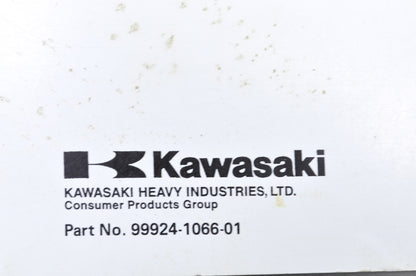 OEM Kawasaki 99924-1066-01 Service Manual EX250E/F EL250B/E NOS
