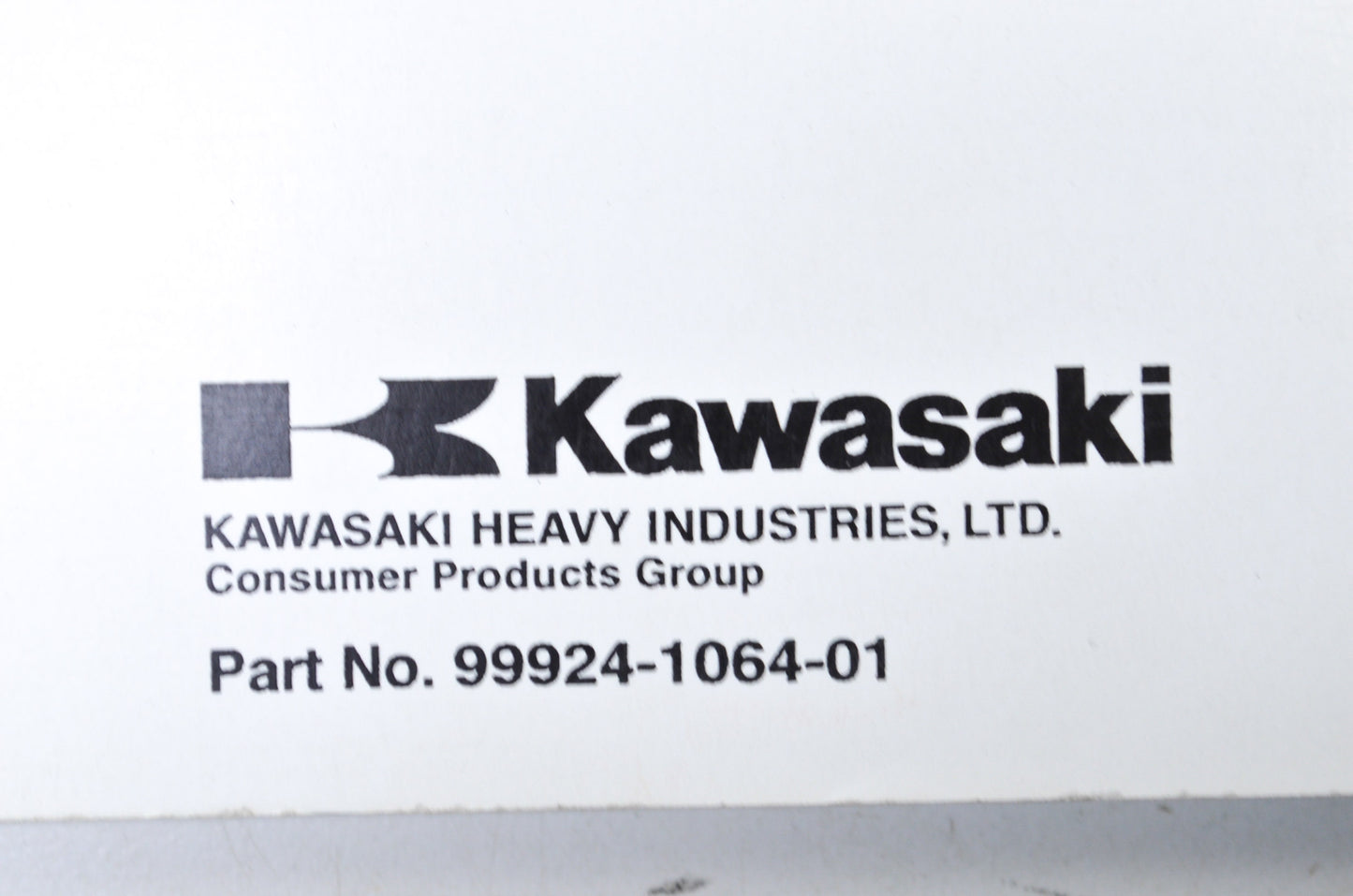 OEM Kawasaki 99924-1064-01 Service Manual ZG1200A NOS