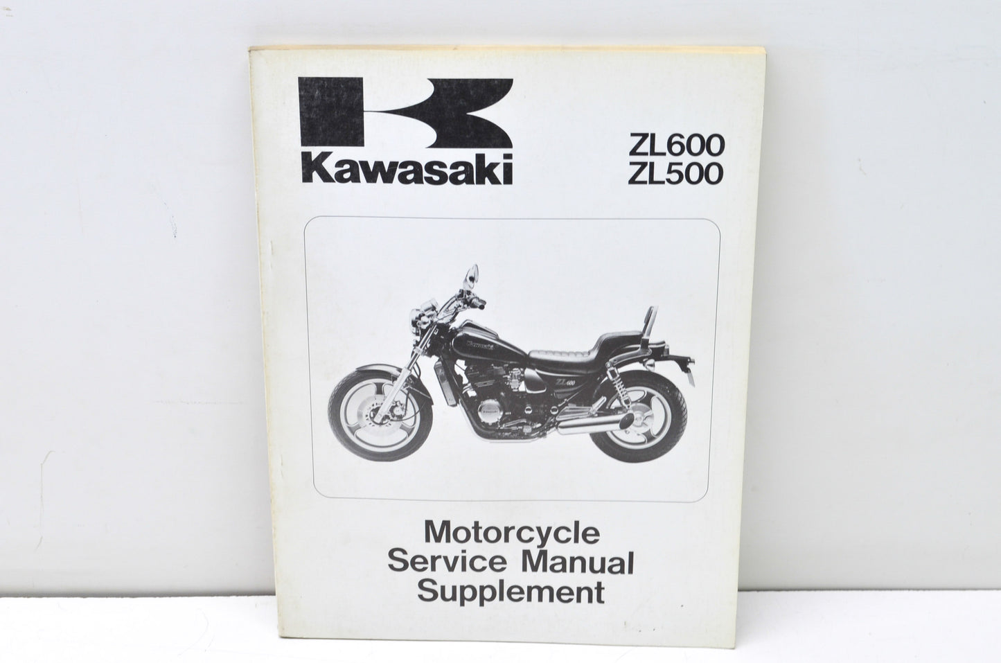 OEM Kawasaki 99924-1073-51 Service Manual Supplement ZL600A NOS