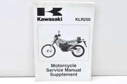 OEM Kawasaki 99924-1051-14 Service Manual KL250D NOS