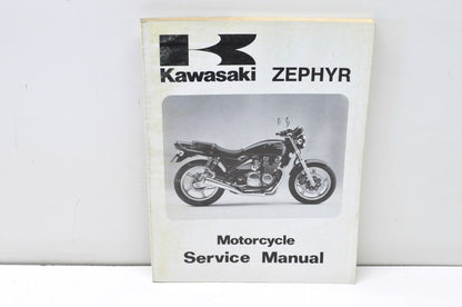 OEM Kawasaki 99924-1136-01 Service Manual ZR550B NOS