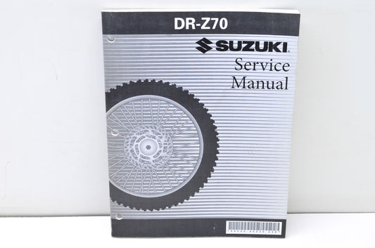 OEM Suzuki 99500-40030-03E DR-Z70 Service Manual NOS