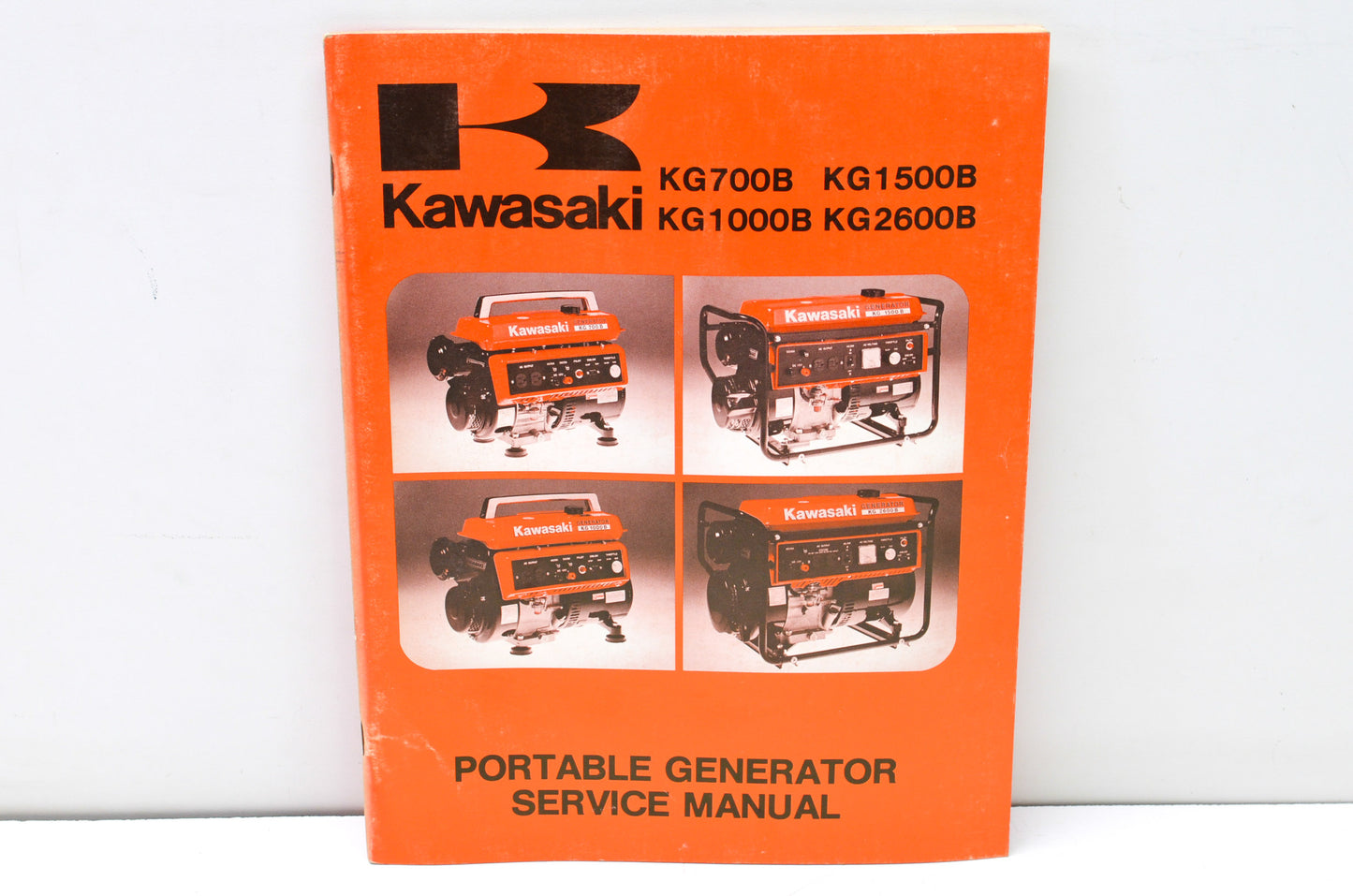 OEM Kawasaki 99964-0019-03 Service Manual KG700-2600B NOS