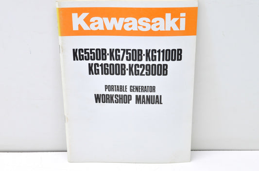 OEM Kawasaki 99924-2003 Service Manual KG550-2900B NOS